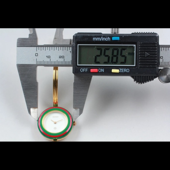 VINTAGE RARE 14k Gold! GUCCI! All the RAGE! Collectors Watch Bracelet - Picture 4 of 7